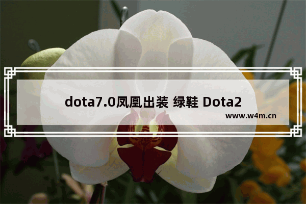 dota7.0凤凰出装 绿鞋 Dota2