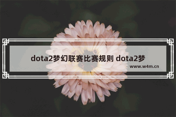 dota2梦幻联赛比赛规则 dota2梦幻联赛s20赛程