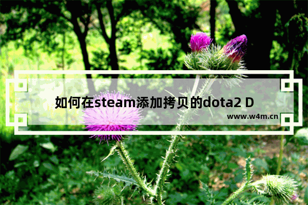 如何在steam添加拷贝的dota2 DOTA2如何清除缓存