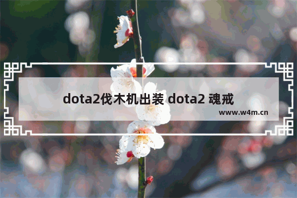 dota2伐木机出装 dota2 魂戒