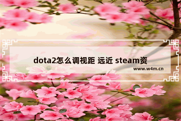 dota2怎么调视距 远近 steam资料全部公开了为什么5e还是解锁不了匹配