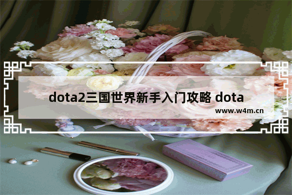 dota2三国世界新手入门攻略 dota2新手入门基础知识有什么