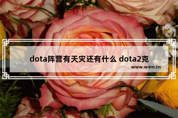 dota阵营有天灾还有什么 dota2克敌先机有什么用