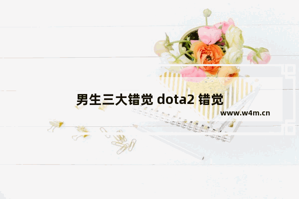 男生三大错觉 dota2 错觉