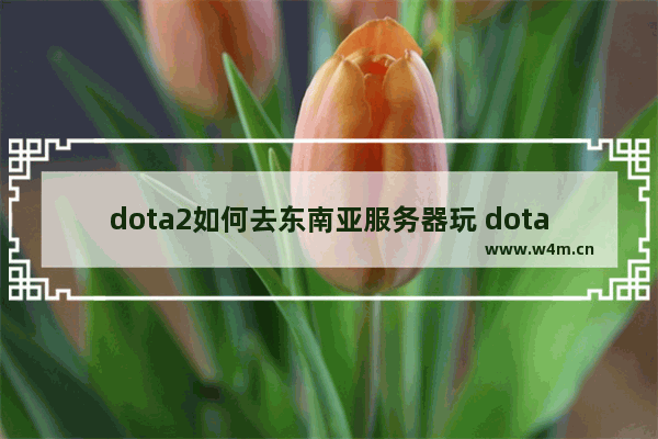 dota2如何去东南亚服务器玩 dota2哪个是东南亚服