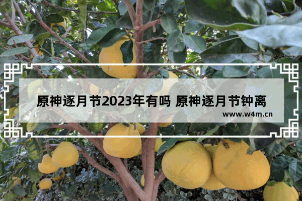 原神逐月节2023年有吗 原神逐月节钟离文案