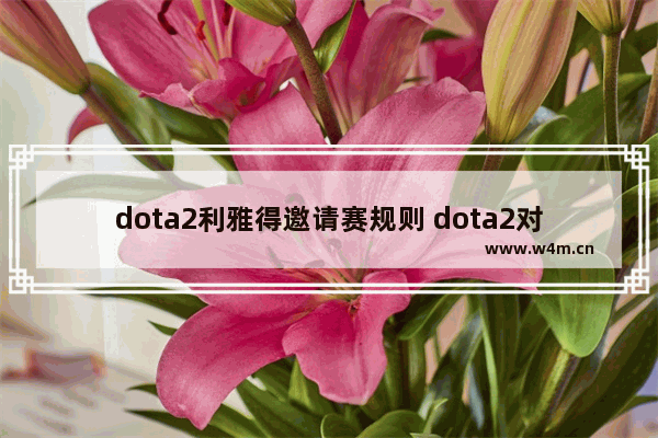 dota2利雅得邀请赛规则 dota2对阵