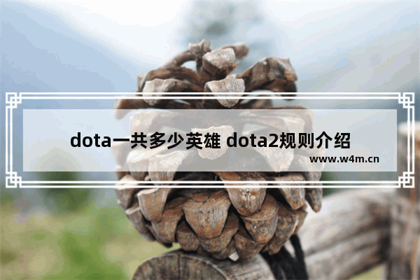 dota一共多少英雄 dota2规则介绍