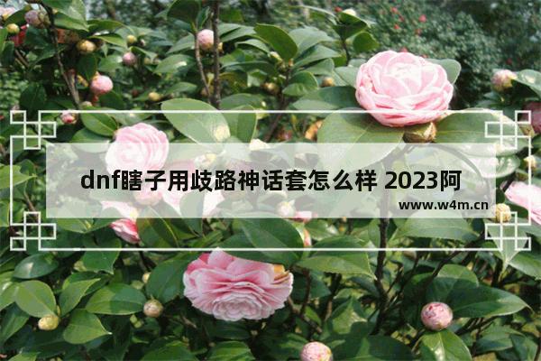 dnf瞎子用歧路神话套怎么样 2023阿修罗搬砖怎么加点