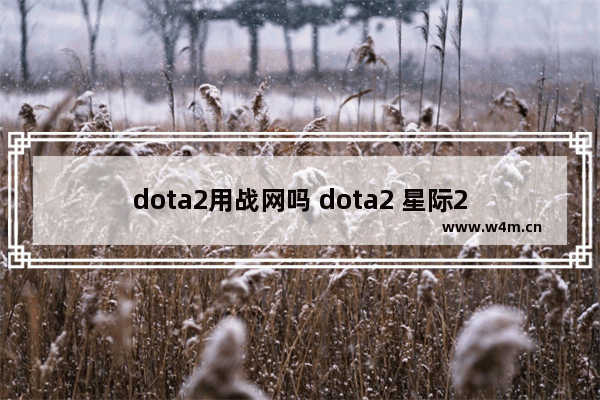 dota2用战网吗 dota2 星际2