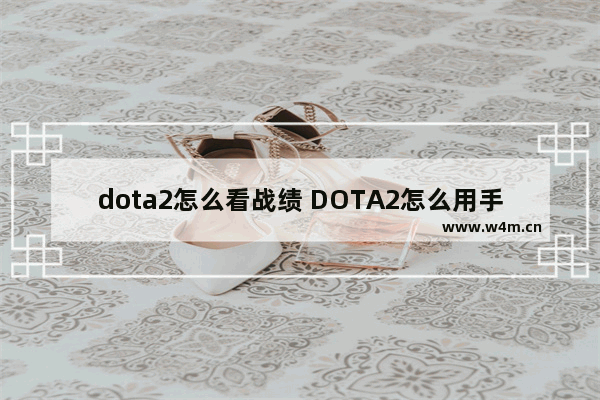 dota2怎么看战绩 DOTA2怎么用手机查看战绩