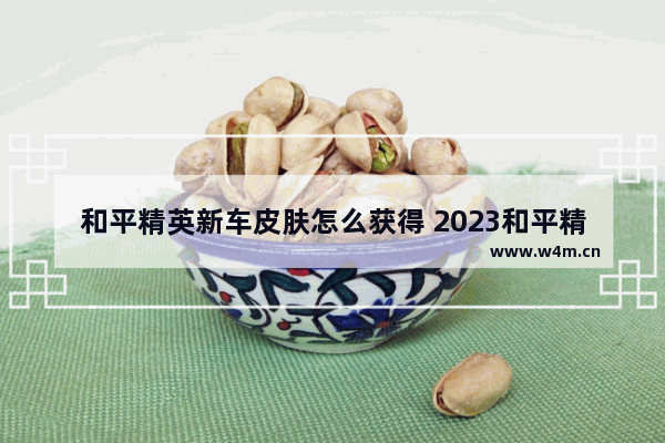 和平精英新车皮肤怎么获得 2023和平精英十一月份会出新车皮肤吗