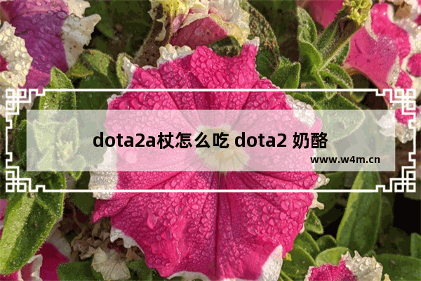 dota2a杖怎么吃 dota2 奶酪