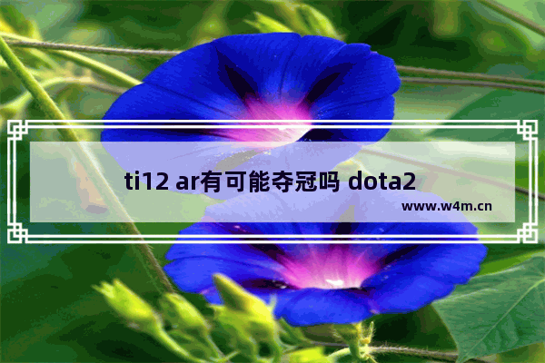 ti12 ar有可能夺冠吗 dota2 ti预测