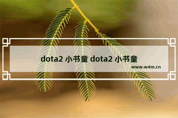 dota2 小书童 dota2 小书童