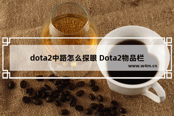 dota2中路怎么探眼 Dota2物品栏的眼怎么切换