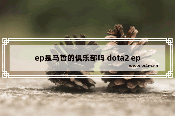 ep是马哲的俱乐部吗 dota2 ep