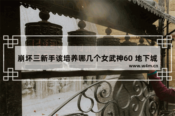 崩坏三新手该培养哪几个女武神60 地下城与勇士武神60级