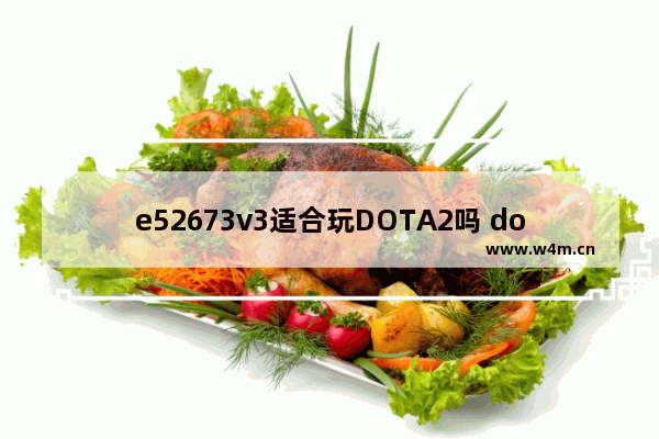 e52673v3适合玩DOTA2吗 dota2高达狗