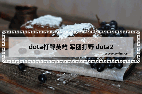 dota打野英雄 军团打野 dota2