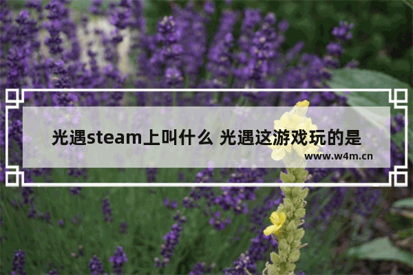 光遇steam上叫什么 光遇这游戏玩的是什么