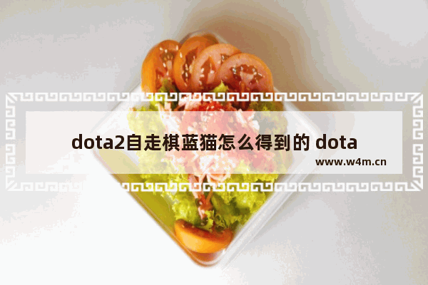 dota2自走棋蓝猫怎么得到的 dota2 扭蛋