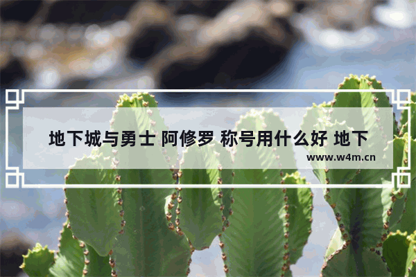 地下城与勇士 阿修罗 称号用什么好 地下城与勇士死神哪个厉害