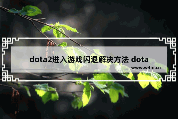 dota2进入游戏闪退解决方法 dota2闪退更新