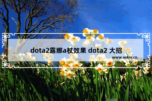 dota2露娜a杖效果 dota2 大招 a杖