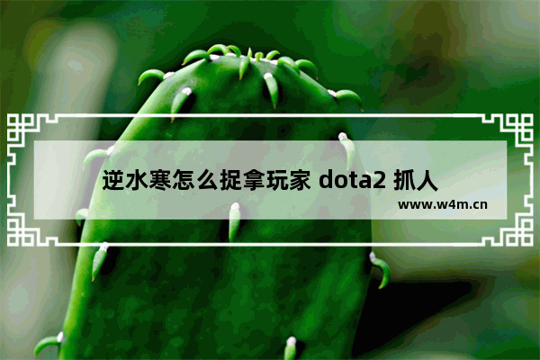 逆水寒怎么捉拿玩家 dota2 抓人