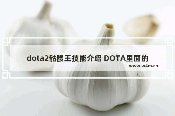 dota2骷髅王技能介绍 DOTA里面的幽鬼和骷髅王那个强