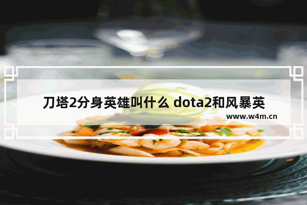 刀塔2分身英雄叫什么 dota2和风暴英雄的英雄