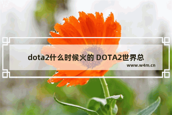 dota2什么时候火的 DOTA2世界总决赛是每年都举行的吗 一般什么时候开始比赛