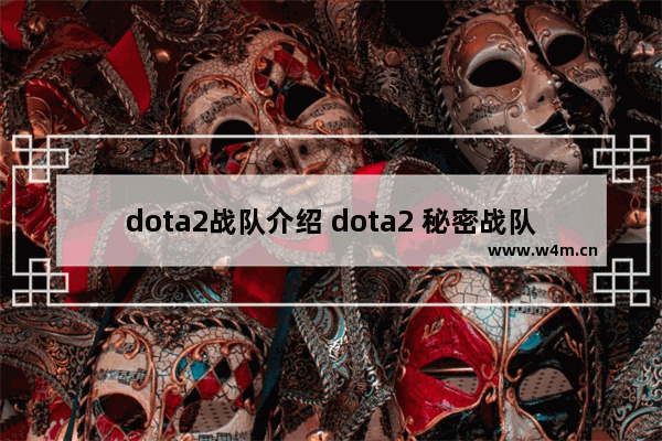 dota2战队介绍 dota2 秘密战队