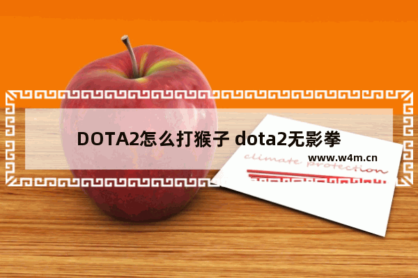 DOTA2怎么打猴子 dota2无影拳