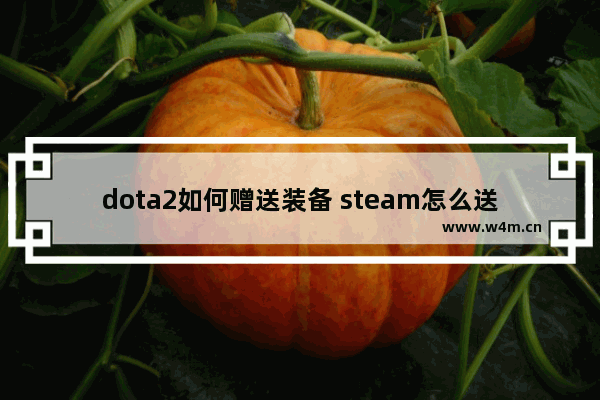 dota2如何赠送装备 steam怎么送好友DOTA2皮肤