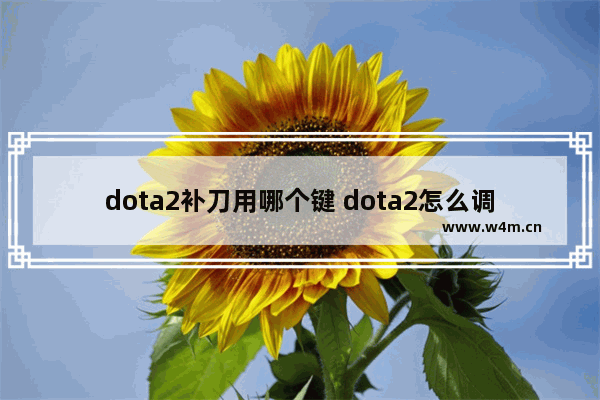 dota2补刀用哪个键 dota2怎么调出补刀指示圈