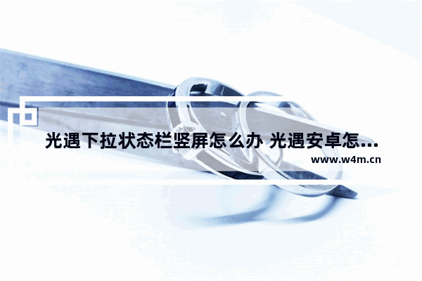 光遇下拉状态栏竖屏怎么办 光遇安卓怎么拍竖屏壁纸