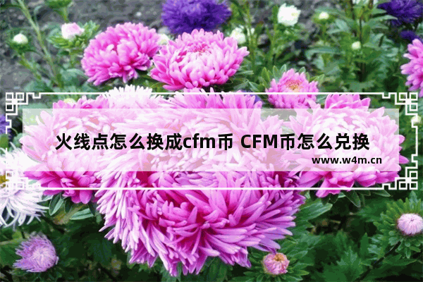 火线点怎么换成cfm币 CFM币怎么兑换穿越火线怎么