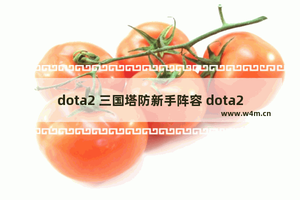 dota2 三国塔防新手阵容 dota2守望轮回谷阵容搭配