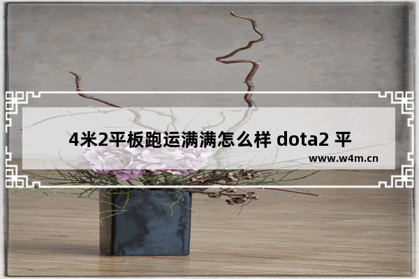 4米2平板跑运满满怎么样 dota2 平板