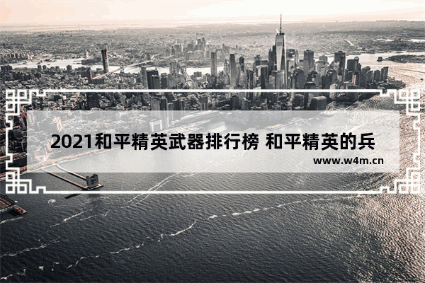 2021和平精英武器排行榜 和平精英的兵器是什么