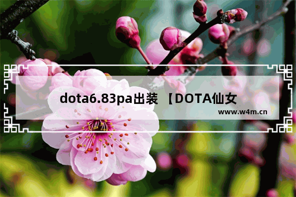 dota6.83pa出装 【DOTA仙女龙出装】仙女龙出什么装备