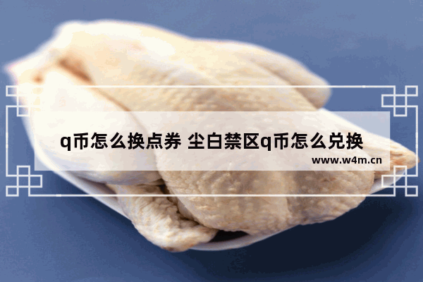 q币怎么换点券 尘白禁区q币怎么兑换