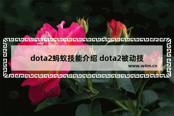 dota2蚂蚁技能介绍 dota2被动技能