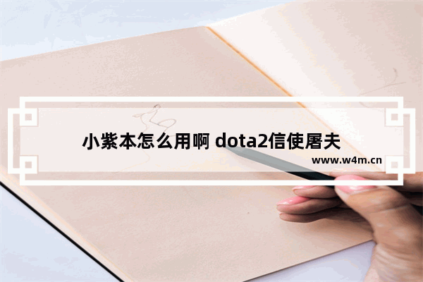 小紫本怎么用啊 dota2信使屠夫