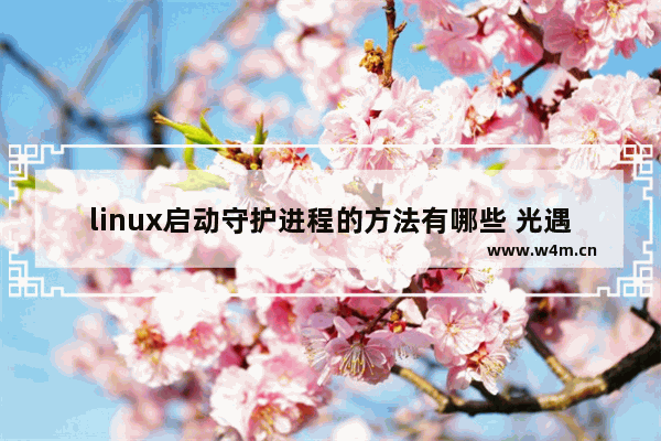 linux启动守护进程的方法有哪些 光遇进程守护