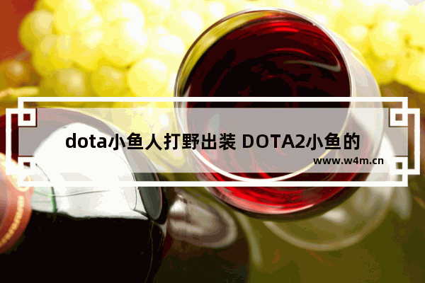 dota小鱼人打野出装 DOTA2小鱼的出装呢