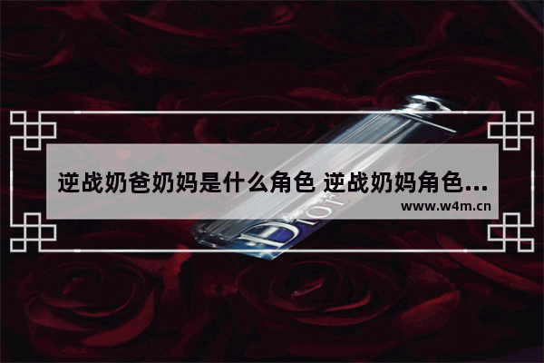 逆战奶爸奶妈是什么角色 逆战奶妈角色叫啥