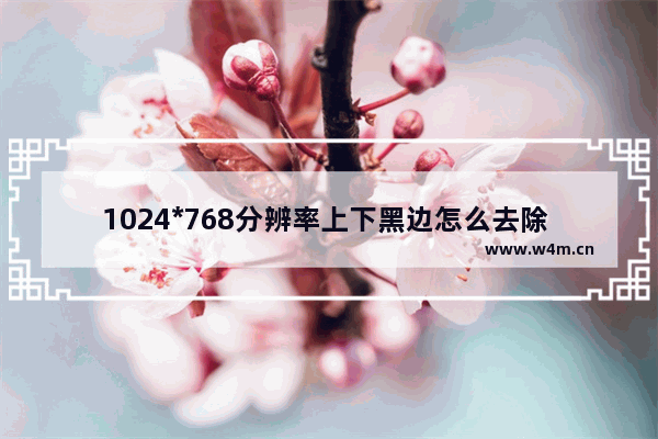 1024*768分辨率上下黑边怎么去除 逆战绿两旁